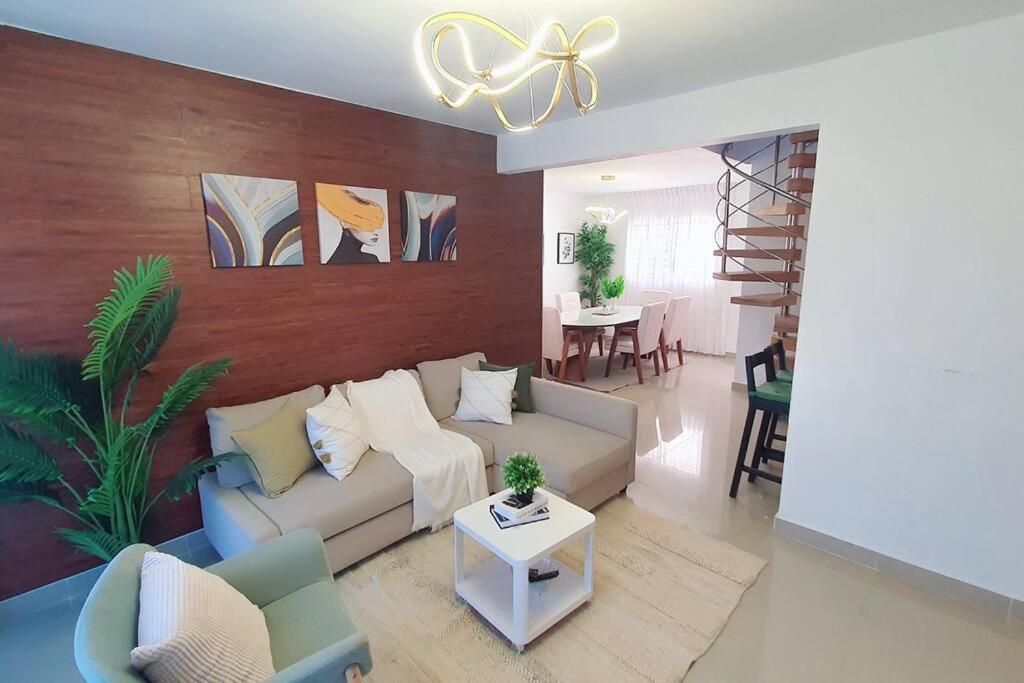 Apart. Bbq, Jacuzzi Y Vista Al Mar, 4Hb/Ac. Barahona Exterior foto